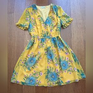 Madewell floral dress